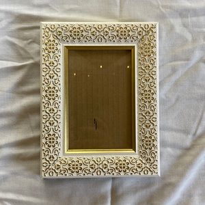 Gold and Cream picture frame